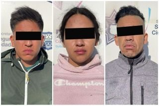 SSC detuvo a dos hombres y una mujer por robo a una sucursal de Farmacias del Ahorro&nbsp;