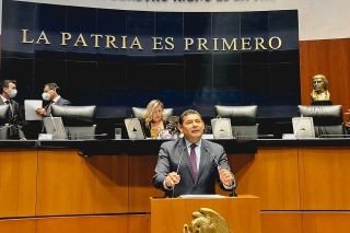 El derecho fundamental al agua es un tema de Seguridad Nacional reafirm&oacute; el senador Alejandro Armenta