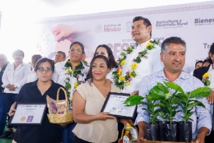 Seguridad y bienestar para Teziutl&aacute;n, Gobierno de Armenta entrega apoyos al campo por 24 mdp