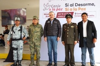 Inicia en Xonacatepec Campa&ntilde;a Nacional &ldquo;S&iacute; al desarme, s&iacute; a la paz&rdquo;