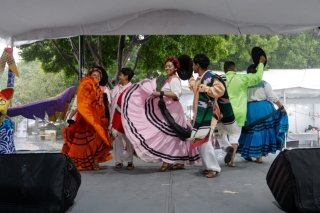 Inauguran &ldquo;presencia de Oaxaca en Puebla&rdquo;, en Parque del Carmen