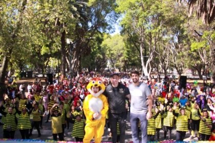 Celebr&oacute; IMDP el D&iacute;a de la Ni&ntilde;ez con la activaci&oacute;n f&iacute;sica de m&aacute;s de mil participantes