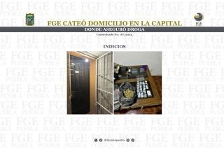 FGE asegur&oacute; droga que se encontraba en Galaxia Castillotla