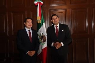 Armenta reconoce la labor de Mario Delgado y Citlalli Hern&aacute;ndez al frente de Morena&nbsp;