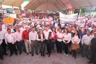 Armenta encabeza banderazo de inicio a modernizaci&oacute;n de carretera federal San Hip&oacute;lito-Xalapa