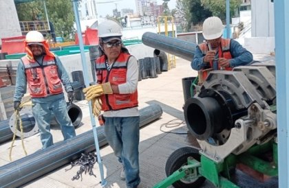 Trabajos estrat&eacute;gicos para incremento de caudal, afectar&aacute; el servicio en 45 colonias temporalmente