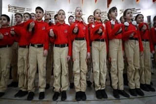 Desde los 8 a&ntilde;os hasta los 18: Ej&eacute;rcito joven en Rusia jura lealtad a la &ldquo;madre patria&rdquo;