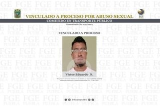 Vinculado a proceso por abuso sexual cometido en transporte p&uacute;blico