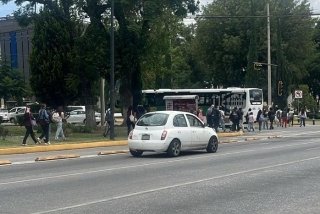 ​Manifestaciones colapsan el servicio de RUTA