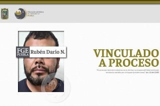 FGE vincula a proceso a violador de un adolescente en Atempan