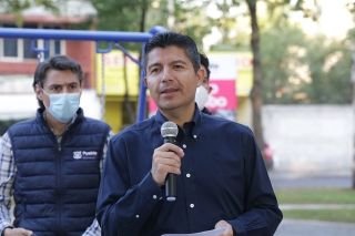 Eduardo Rivera P&eacute;rez entrega un parque m&aacute;s en la capital poblana