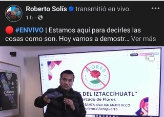 "A chanclazos" quiere arreglar las problem&aacute;ticas de Huejotzingo, Roberto Sol&iacute;s