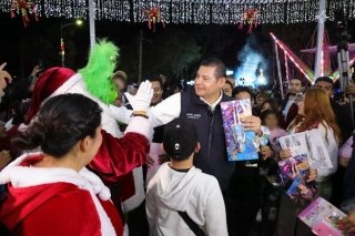 Con la entrega de 5 mil juguetes, genera bienestar y felicidad el Gobierno de Puebla
