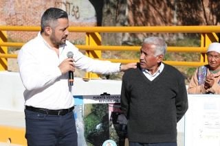 Gobierno municipal entrega puente vehicular de la 66 poniente