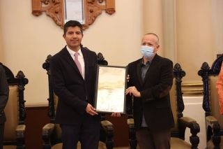 Por mejorar y fortalecer la Polic&iacute;a Municipal de Puebla recibe recertificaci&oacute;n