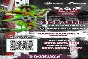 Anuncia el IMDP el Torneo de Intersecus e Interprepas de Futbol 7 &ndash; 2025