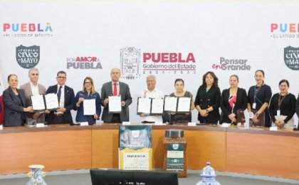 Puebla impulsa continuidad acad&eacute;mica con convenio hist&oacute;rico entre CECYTE y TECNM