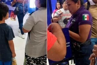 Madre abandona a sus dos hijos en cine de Canc&uacute;n