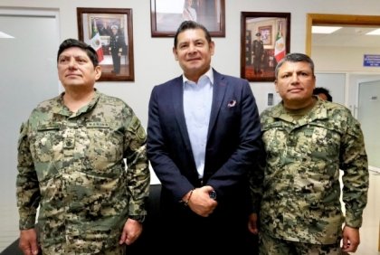 Gobierno estatal garantiza paz con alto mando en seguridad: Alejandro Armenta