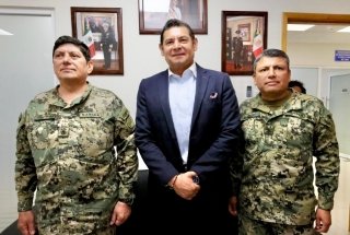 Gobierno estatal garantiza paz con alto mando en seguridad: Alejandro Armenta