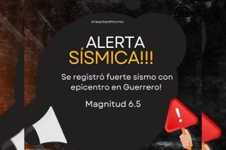 Sismo de 6.5 sacude la capital poblana y activa alarmas s&iacute;smicas