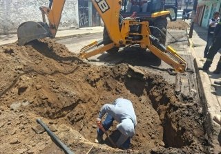 Agua de Puebla inici&oacute; la rehabilitaci&oacute;n de las redes de agua potable y drenaje sanitario en la colonia Ignacio Zaragoza