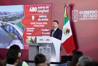 Con puente de la transformaci&oacute;n, Gobierno Estatal pone fin a 7 d&eacute;cadas de marginaci&oacute;n