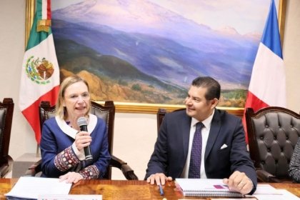 Puebla y Francia refuerzan cooperaci&oacute;n bilateral con proyectos educativos, tecnol&oacute;gicos y culturales
