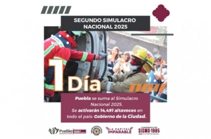Con el 2&ordm; Simulacro Nacional 2025 se activar&aacute;n m&aacute;s de 14 mil altavoces en el pa&iacute;s; Gobierno de la Ciudad invita a participar