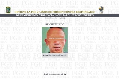 FGE condena a 47 a&ntilde;os de prisi&oacute;n a feminicida