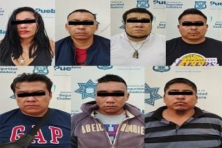 SSC detuvo a siete integrantes de "los izta", grupo delictivo dedicado al robo de transporte de carga