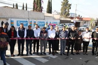 Ayuntamiento de Puebla entrega rehabilitaci&oacute;n de la 16 oriente