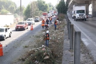 Interviene Gobierno del Estado tramos carreteros para prevenir riesgos durante temporada de lluvias