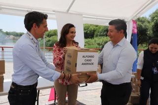 SMDIF Puebla entrega desayunos fr&iacute;os a 70 estancias infantiles