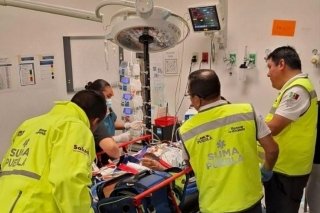 Gobierno de Puebla coordina traslado a&eacute;reo interhospitalario desde Acatl&aacute;n de Osorio