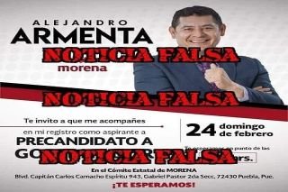 Inician campa&ntilde;as negras contra Armenta Mier