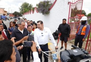 La faena es un llamado a trabajar juntos, sociedad y gobierno, por Puebla: Armenta