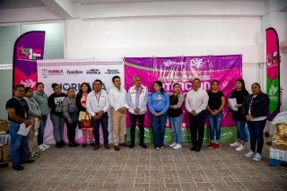 Entrega DIF Puebla Capital insumos alimentarios del programa &ldquo;Desayunos Calientes&rdquo;