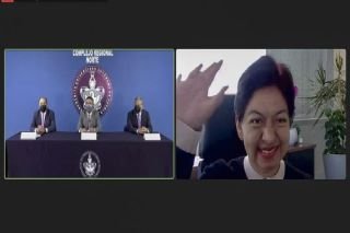 Primer informe de labores de Felipe Burgos director del  complejo Regional Norte