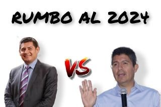 Dos pol&iacute;ticos de peso, un solo ganador a la gubernatura de Puebla Alejandro Armenta Vs Eduardo Rivera