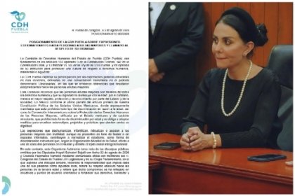 CDH: Disculpas de Nay Salvatori no borran la discriminaci&oacute;n