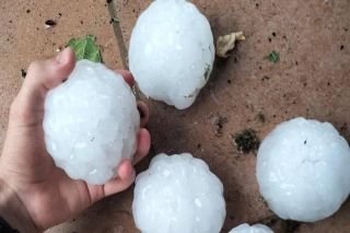 Un beb&eacute; muerto, heridos y da&ntilde;os materiales, tras tormenta de enormes granizos en Espa&ntilde;a