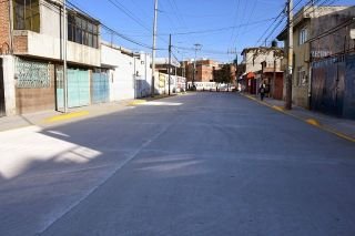 Concluye Ayuntamiento de Puebla trabajo de adecuaci&oacute;n en concreto hidr&aacute;ulico al sur de la capital