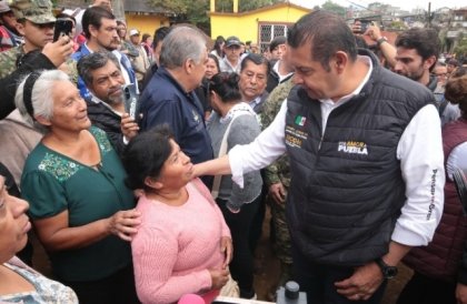El gobierno federal y el de Puebla avanzan en la fase de recuperaci&oacute;n en la Sierra Norte