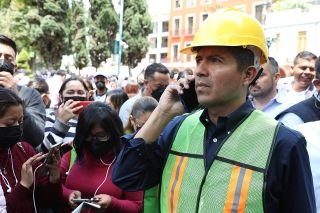 Saldo blanco en la ciudad de Puebla tras sismo registrado