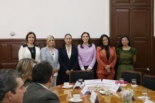 Asiste Marielise Budib, presidenta del patronato del SMDIF a la instalaci&oacute;n de la comisi&oacute;n de atenci&oacute;n y protecci&oacute;n a la ni&ntilde;ez