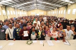 Alto al saqueo y la corrupci&oacute;n en los pueblos ind&iacute;genas: Armenta&nbsp;