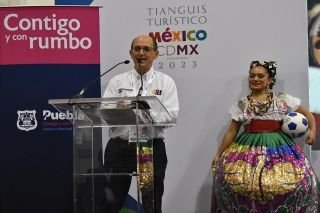 Tianguis Tur&iacute;stico 2023 consolida a Puebla capital como destino para eventos