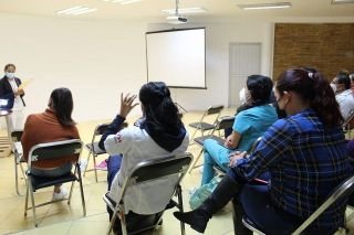 Dif de san andr&eacute;s cholula imparte capacitaci&oacute;n a personal de casas de salud sobre atenci&oacute;n integral a pacientes con covid-19