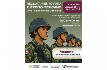 Gobierno de la Ciudad y SEDENA abren reclutamiento para caballer&iacute;a